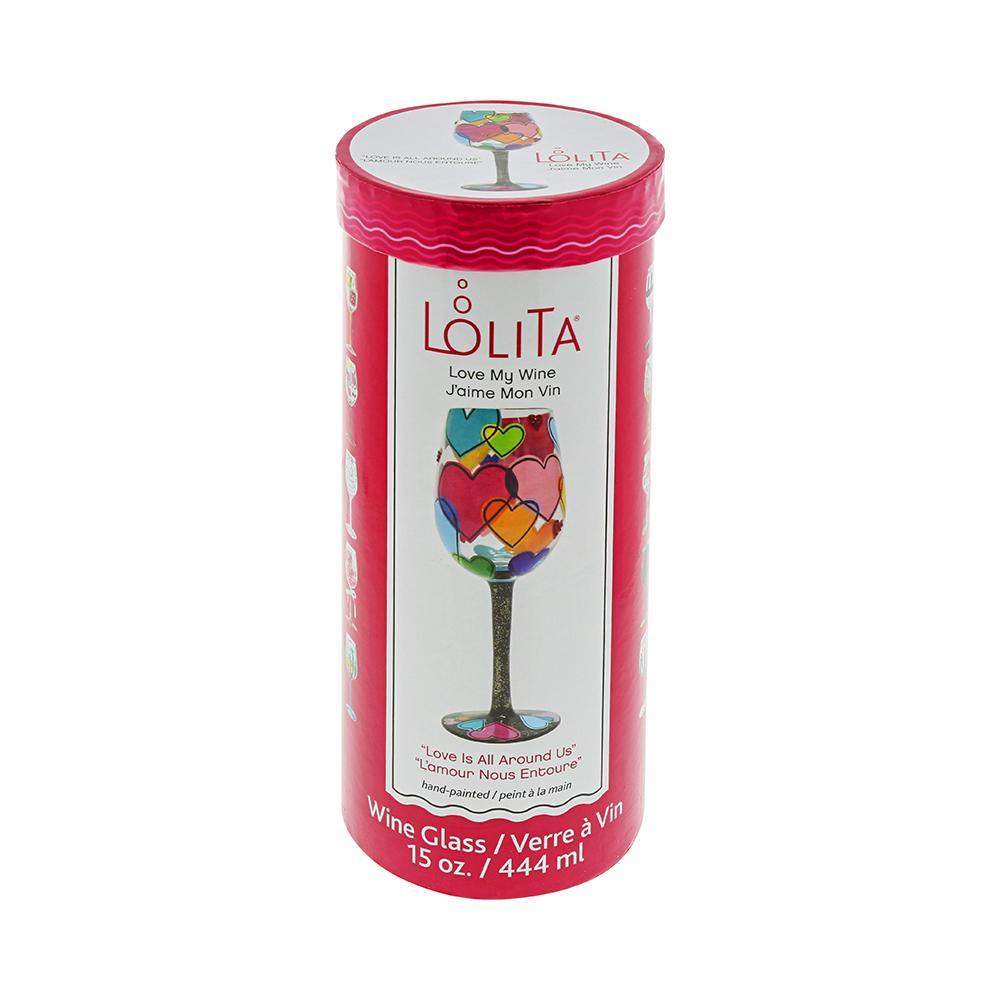 Lolita 6004361 Copa de vino modelo pavo real 